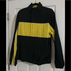 Forever 21 hysteria windbreaker (black and yellow)